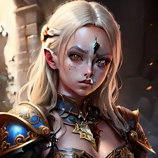 Example of an AI image in the style 2.5D