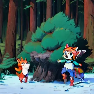 Example of an AI image in the style Cartoon